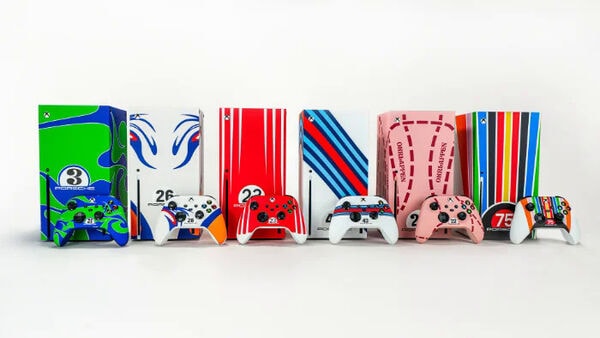 Celebratory Automotive Gaming Consoles