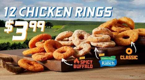 Flavored Chicken Rings