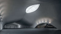 Swept Roof Underground Museums Image 3