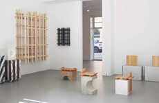 Wooden Resin Furniture Exhibitions