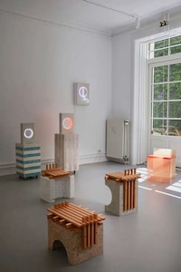 Wooden Resin Furniture Exhibitions Image 2