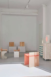 Wooden Resin Furniture Exhibitions Image 3