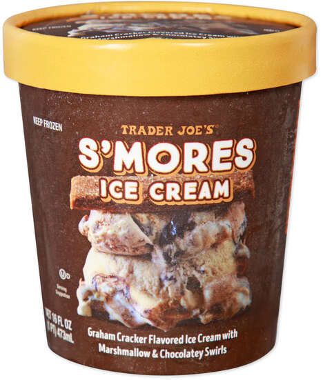 Stuffed S’Mores Ice Creames