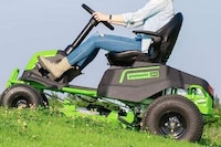 Ridable Battery-Powered Lawnmowers Image 1