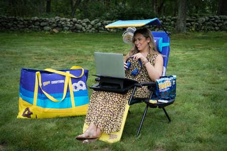 Open-Air Summer Workstations