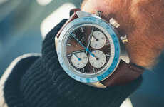 Sporty Titanium-Accented Timepieces