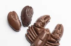 Lobster-Shaped Chocolates
