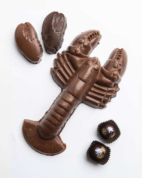 Lobster-Shaped Chocolates