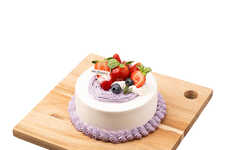 Taro-Infused Chiffon Cakes