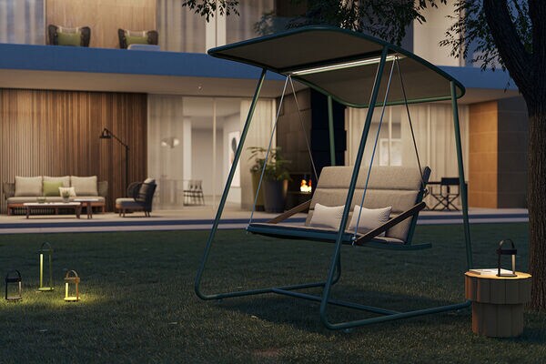 Minimalist Outdoor Swings