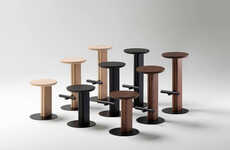 Chess-Inspired Stools