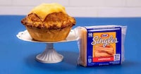 Collaboration Cheese-Topped Pies