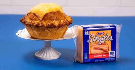 Collaboration Cheese-Topped Pies