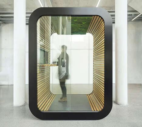 Minimalist Private Office Pods