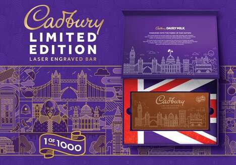 Laser-Engraved Chocolate Bars