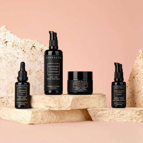 Multi-Tasking Four-Step Skincare Systems