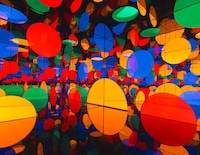 Colorful Patterned Infinity Exhibitions Image 2
