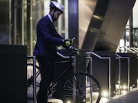 Highly Reflective Cyclist Gloves