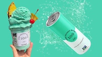 Boozy Tropical Ice Creams Image 1