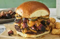 Intentionally Charred BBQ Burgers
