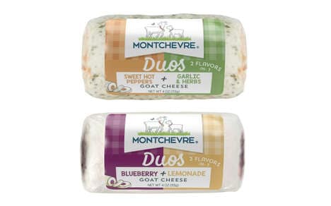 Flavor Mashup Goat Cheeses