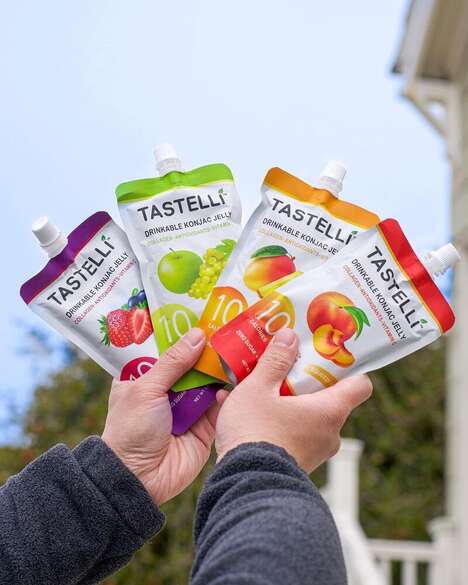 Drinkable Konjac Jellies