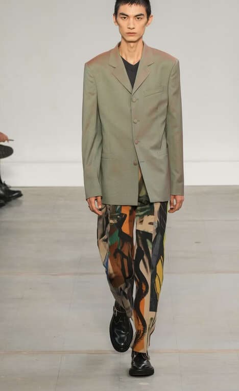 Luxe Spring-Centric Tailored Apparel