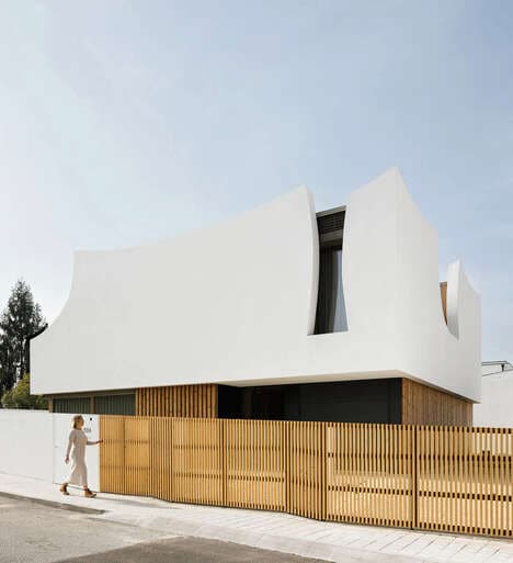 Floral Wall-Defined Homes
