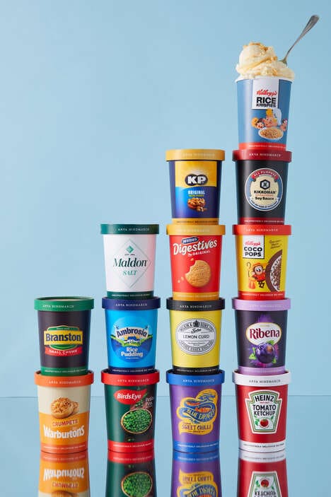 CPG-Inspired Ice Creams