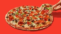 Salted Thin Crust Pizzas Image 2