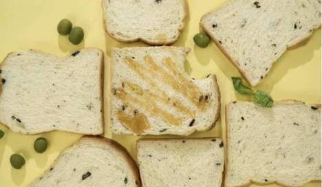 Plant-Based Olive Breads
