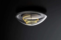 Artistic Ribbon-Like Ceiling Lights Image 1
