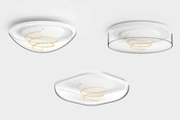 Artistic Ribbon-Like Ceiling Lights Image 7