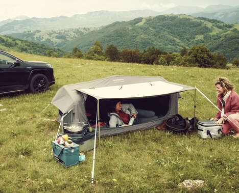 Platform-Supported Car Tents : Vehicle-Mounted Tent