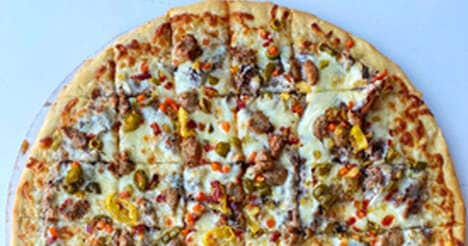 Dual-Meat Italian Pizzas