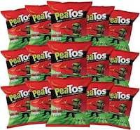 Cheesy Pea-Based Snacks Image 1