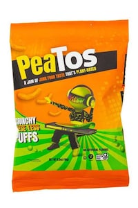 Cheesy Pea-Based Snacks Image 2