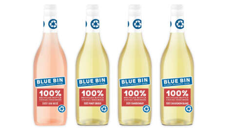 Recyclable Lightweight Wine Bottles