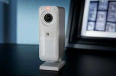 Live-Enabled Security Cameras