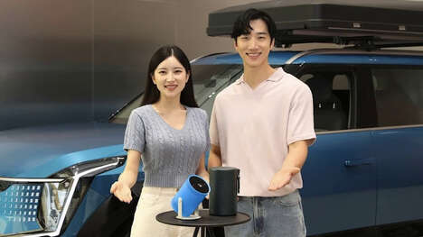 EV-Matching Mobile Projectors