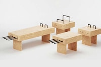Modular Beam-Themed Furniture Image 2