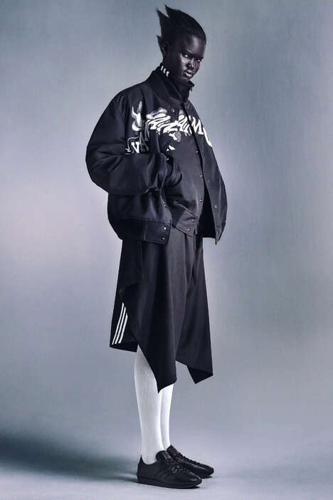 Organic Sleek Avant-Garde Sneakers
