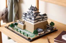 Japanese Castle-Themed Puzzle Sets