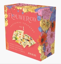 Edible Flower Crackers