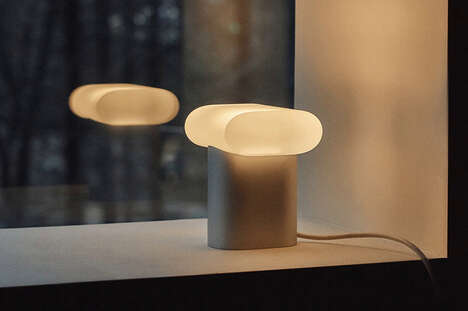 Geometric Industrial Desktop Lamps