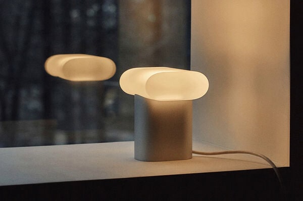 Geometric Industrial Desktop Lamps