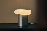 Geometric Industrial Desktop Lamps Image 3