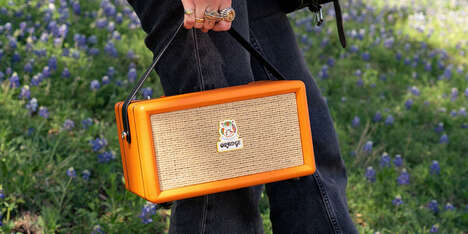 Amp-Inspired Bluetooth Speakers