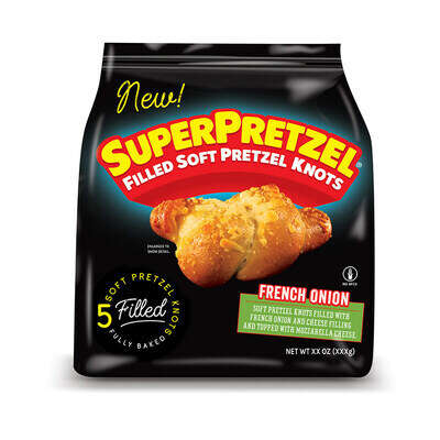 Frozen Filled Pretzel Snacks
