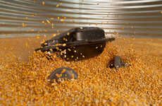 Remotely Controlled Grain Robots